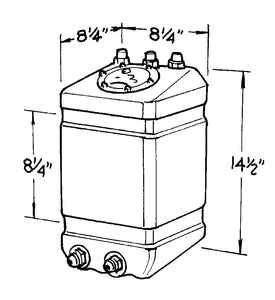 JAZ Pro Drag Fuel Cell 3-Gallon 220-003-01