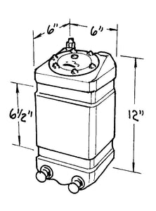 JAZ Drag Race Fuel Cell 1-Gallon 250-001-01