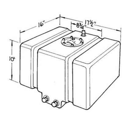 JAZ Drag Race Fuel Cell 12-Gallon