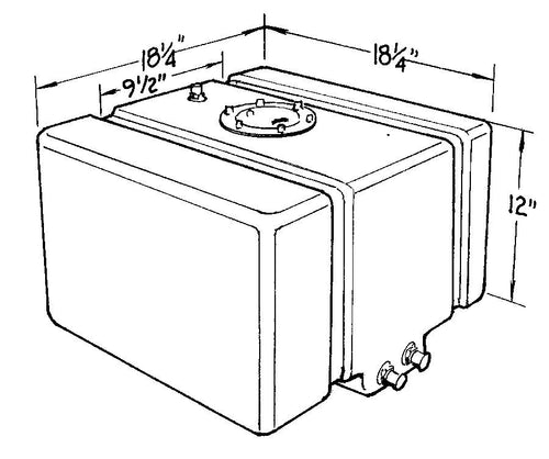 JAZ Drag Race Cell 16-Gallon 250-116-01