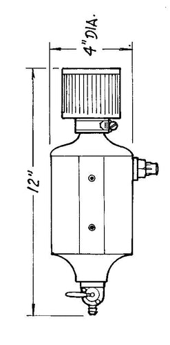 JAZ Breather Tank AN-6 605-025-01