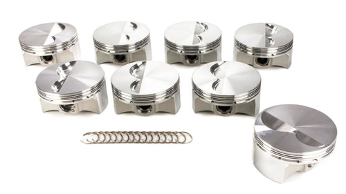 JE Pistons SBC Flat Top Piston Set 4.035 Bore -5cc