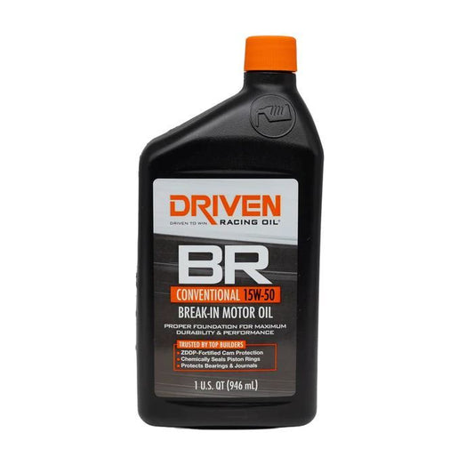 Driven Convntional Break-In Motor Oil 15W-50 (Quart)