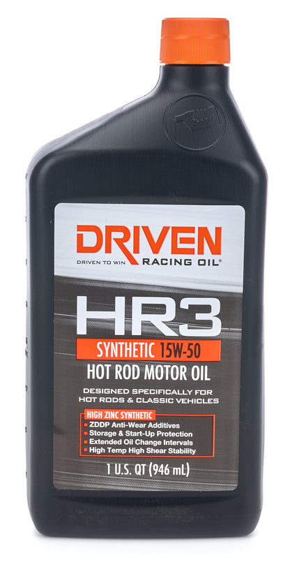 Driven HR 15W-50 Synthetic Racing Oil