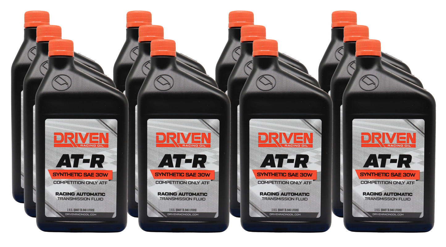 Driven AT-R Synthetic SAE 30W Competition Only Automatic Transmission Fluid (Case of 12 Quarts)