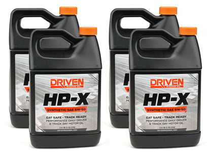 Driven HP-X Synthetic Oil 5W-50 (Gallon, Case of 4)