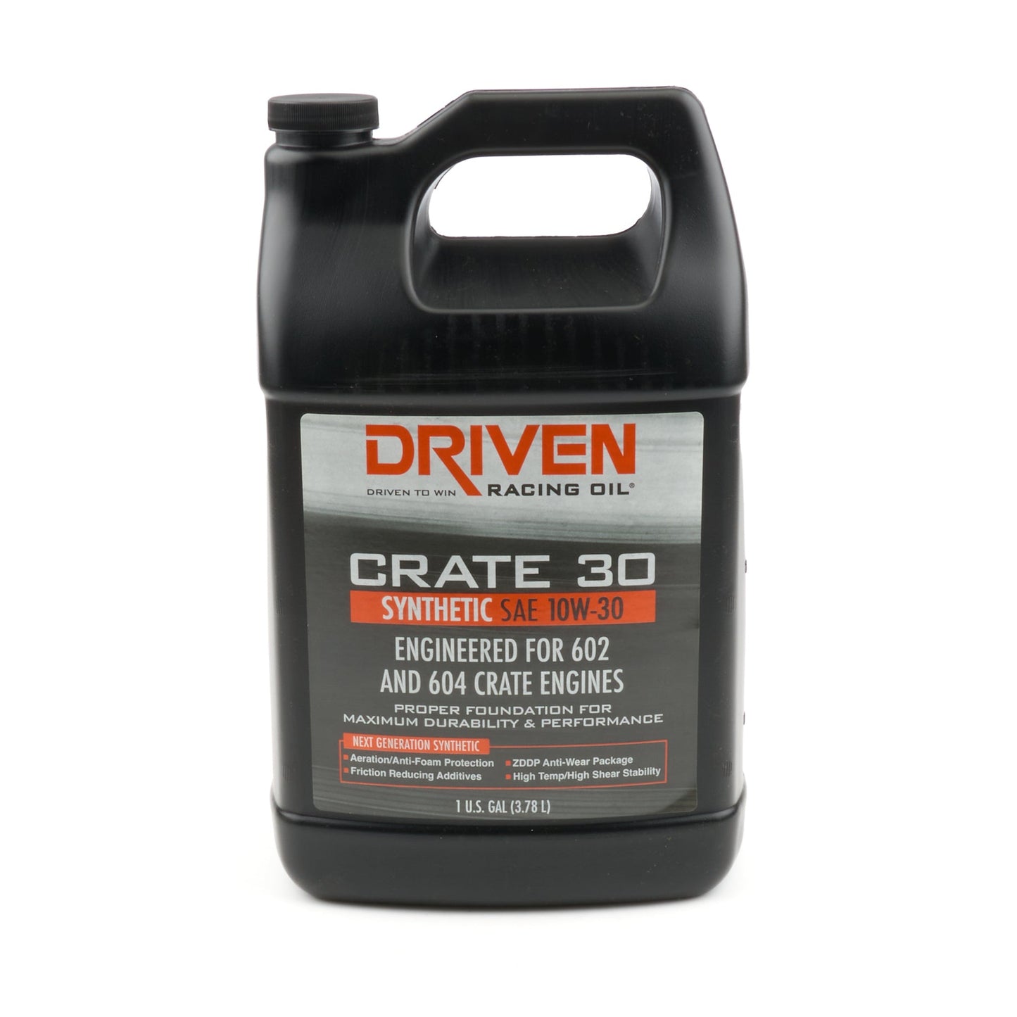 Driven Crate 30 Synthetic Oil Engineered for 602 and 604 Crate Engines