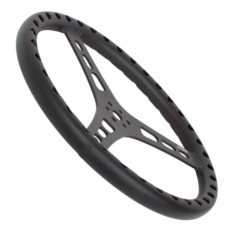 JOES 14" Lightweight Aluminum Flat Steering Wheel