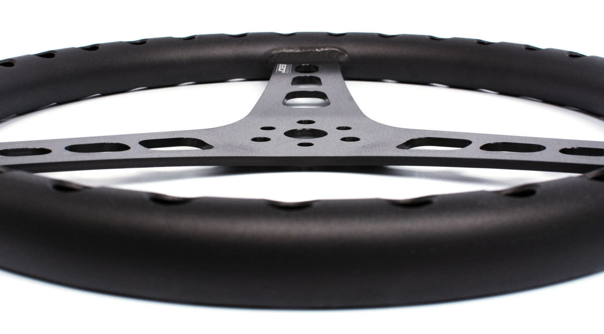 JOES 15" Lightweight Aluminum Flat Steering Wheel