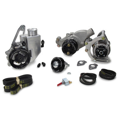 Jones Racing Serpentine Drive Kit SBC w/P/S, W/P & Alt 1441-AR-75
