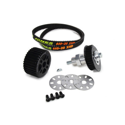 Jones Racing HTD Water Pump Drive Kit SBC 604 Crate 2010-RA-604