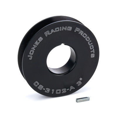Jones Racing Pulley V-Belt 3" Diameter 1.125" Bore CS-3102-A
