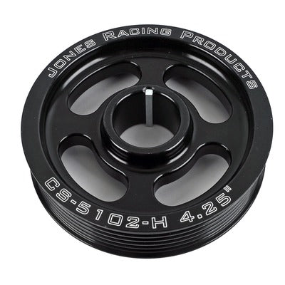 Jones Racing Crank Pulley Serpentine 4.25"