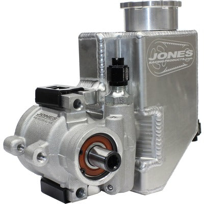 Jones Racing Alum Mini P/S Pump w/Aluminum Reservoir PS-9008-AL-AR