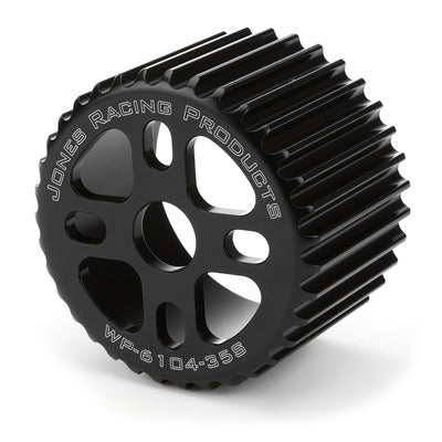 Jones Racing Pulley Water Pump HTD 35 Tooth Deep Offset WP-6104-35S