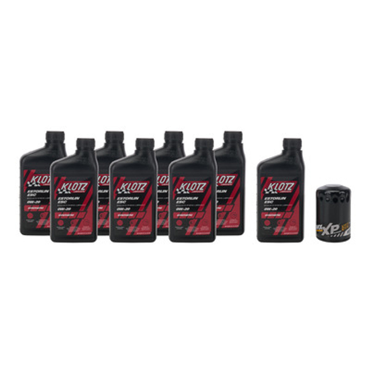 Klotz Oil Change Kit GM LS Truck KT-404 (8 quarts oil and WL10255XP Wix Oil Filter