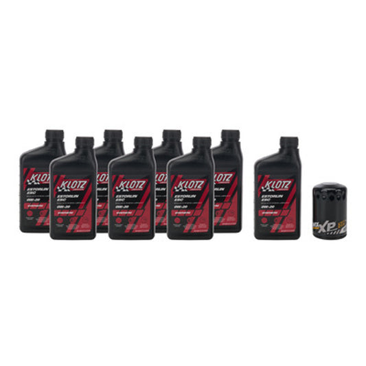 Klotz Oil Change Kit GM LS Truck KT-404 (8 quarts oil and WL10255XP Wix Oil Filter