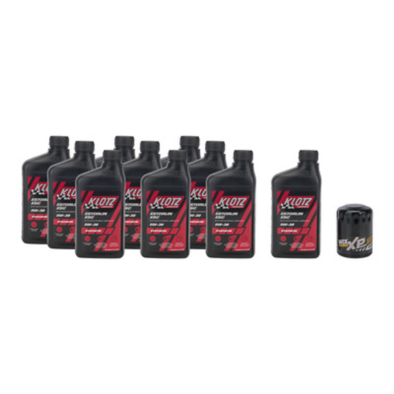 Klotz Oil Change Kit Mustang 5.0L Estorlin ESC 5W30 and Wix Oil Filter