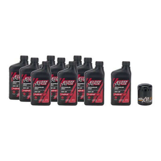 Klotz Oil Change Kit Mustang 5.0L Estorlin ESC 5W30 and Wix Oil Filter
