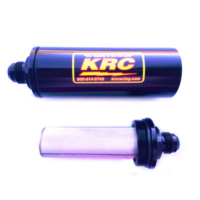 Kluhsman #10AN Stainless Fuel Filter KRC-4710BK