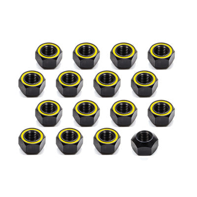 Kluhsman Lugnut 5/8-11 Alum Refl Yellow (20pk) KRC-8211