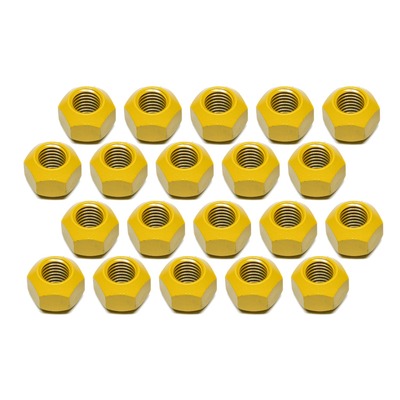 Kluhsman Lugnut 5/8-11 Steel Teflon Coated (20pk) KRC-8212T