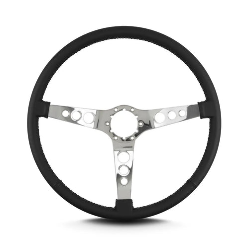 Lecarra Steering Wheel Stainless Steel Vette Hot Rod 66801