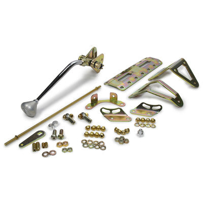 Lokar 12" TH-350 Shifter w/Brushed Aluminum Mushroom Knob CM350CM