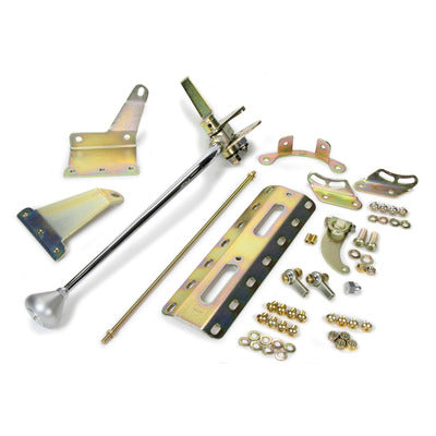 Lokar 16" C4 Shifter Brushed Mushroom Knob CMC4BM