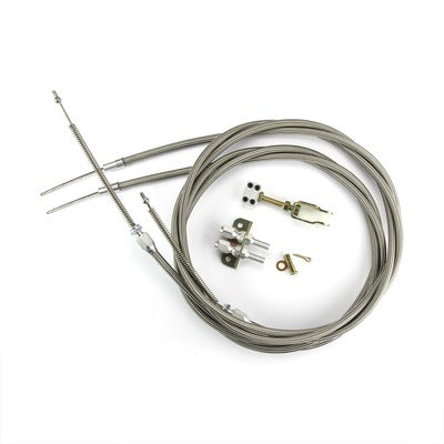 Lokar Universal E-Brake Cables Stainless EC-80FHT