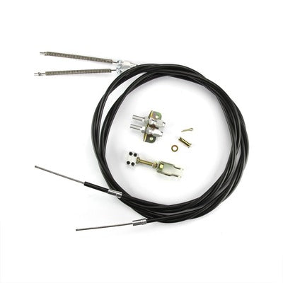 Lokar 96" Universal Black Emergency Brake Cables EC-80FU