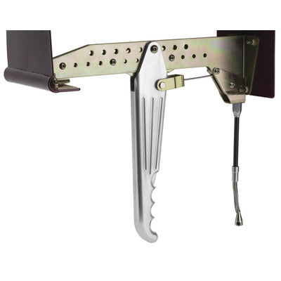 Lokar Hand Emergency Brake Under Dash Brushed EHB-9200