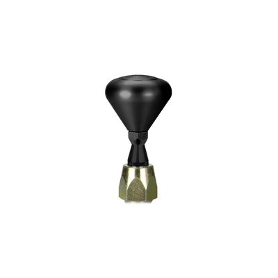 Lokar Electronic Sport Shifter GM 6L80 4" Lever Mushroom Knob ES6L80HXMB