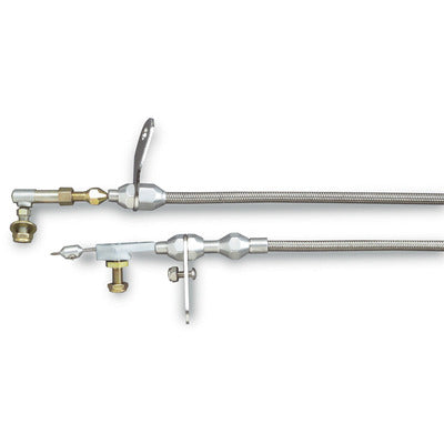 Lokar 48" Hi-Tech Stainless Steel Housing 727 Kickdown Cable KD-2727HT