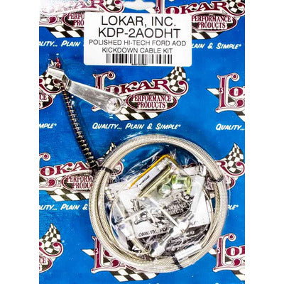 Lokar Polished Hi-Tech AOD Kickdown KDP-2AODHT