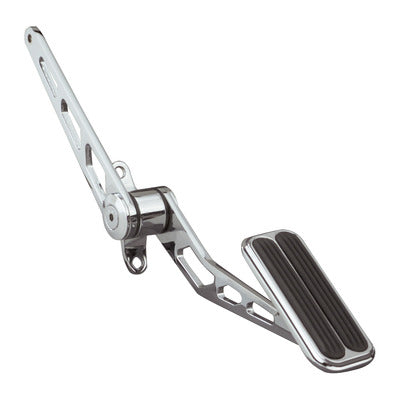 Lokar Chrome Gas Pedal w/Rubbe SG-6007