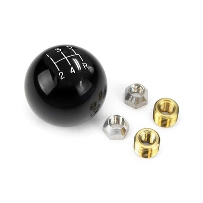 Lokar 2" Black Shifter Knob 5 Speed 3/8 x 24 SK-6876