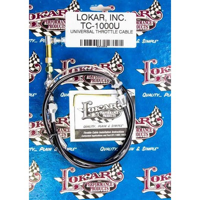 Lokar Universal Throttle Cable TC-1000U48