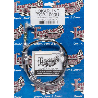 Lokar Universal Throttle Cable Kit TCP-1000U