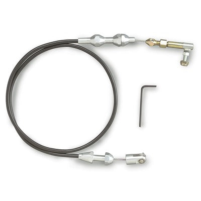 Lokar 36" Hi-Tech Throttle Cable Black Housing TCP-1000U36