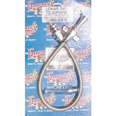 Lokar Powerglide Dipstick Firewall Mount TD-30PGFM