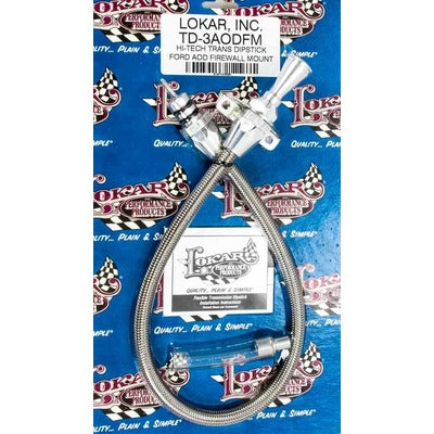 Lokar Transmission Dipstick Ford AOD TD-3AODFM