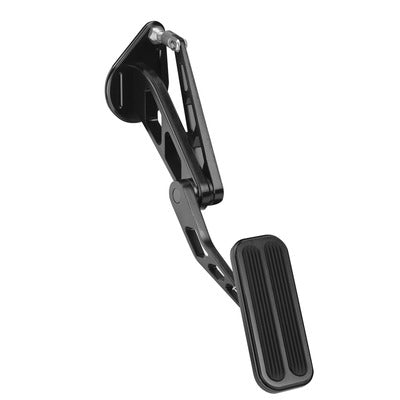 Lokar Blk 64-68 Mustang Throttle Pedal w/Rubber XBAG-6115