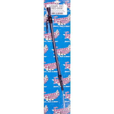 Lokar Flexible Engine Dipstick Black GM 502 BBC XED-5006