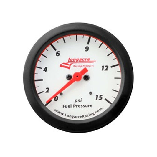 Longacre Sportsman™ Elite Fuel Pressure Gauge 0-15 Psi 52-46901