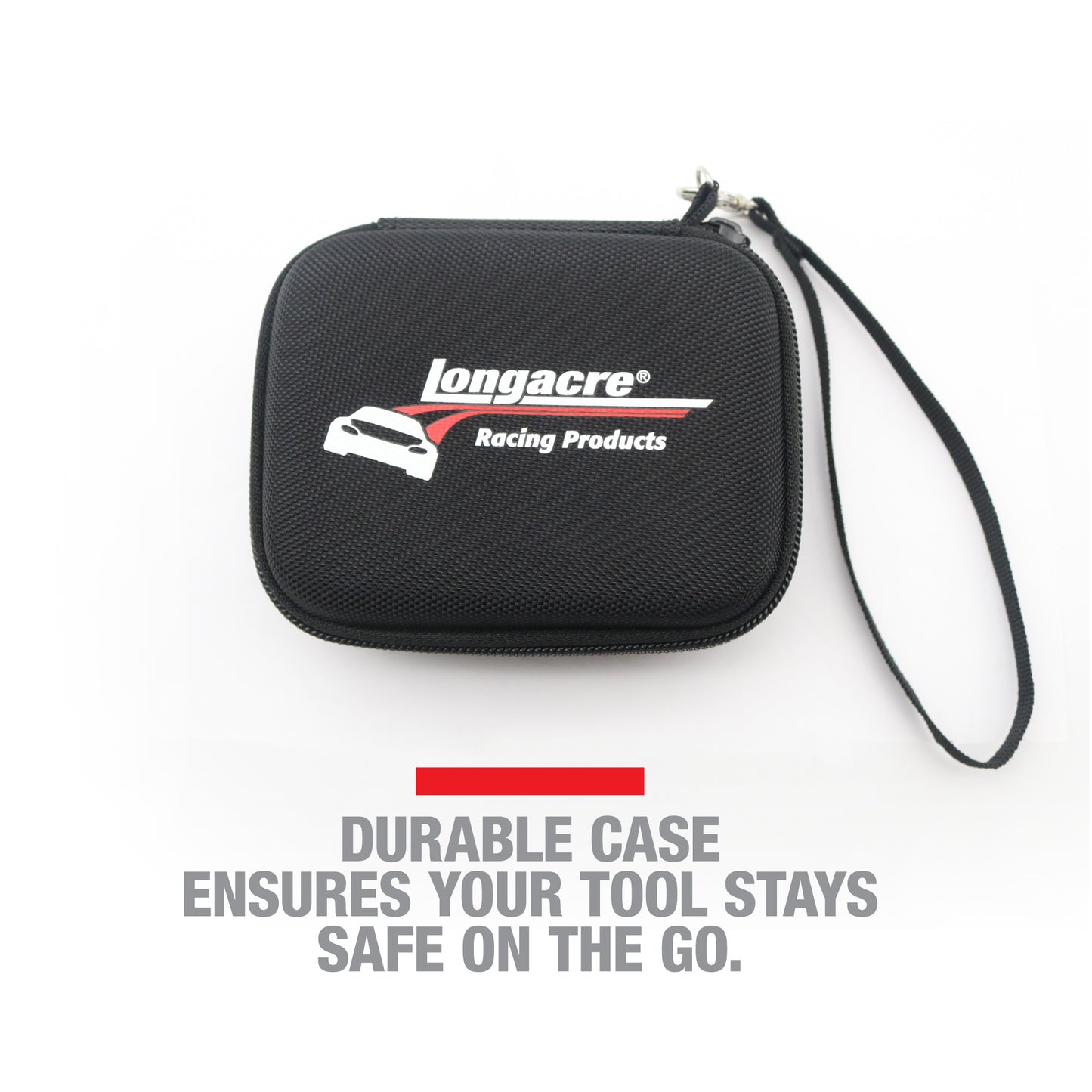 Longacre Shock Inflator Tool includes a durable case to ensure your tool is protected.
