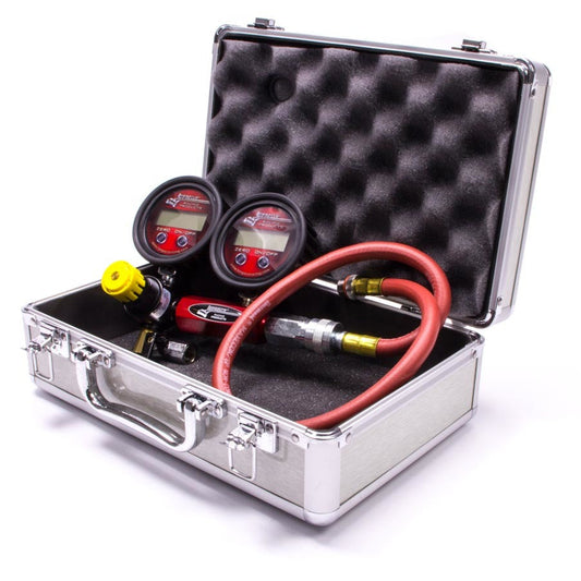 The Longacre Digital Engine Leak Down Tester is an easy-to-use tester to check ring seals, valves, and even head gaskets.