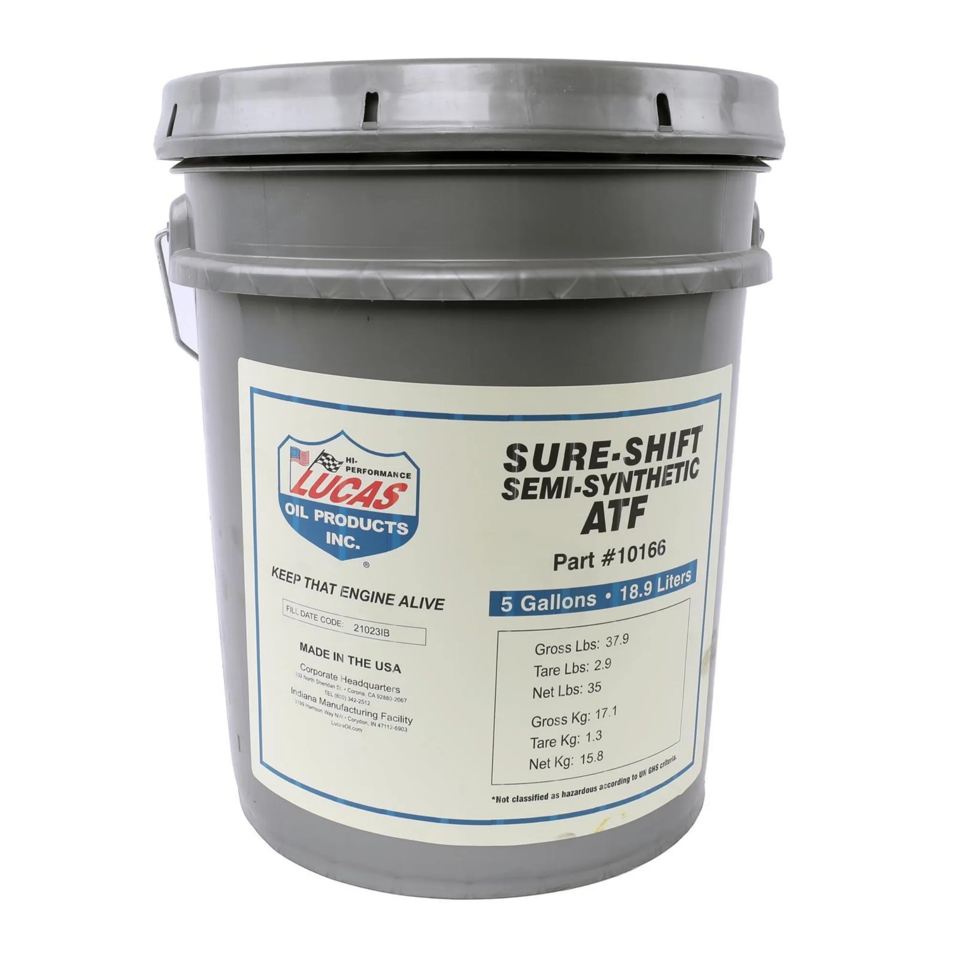 Lucas Oil Sure-Shift Semi-Synthetic ATF 10166