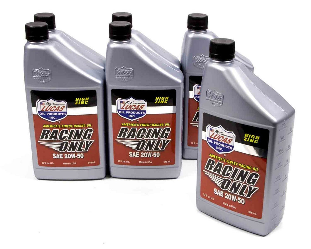 Lucas Racing Oil 20W-50 Case 