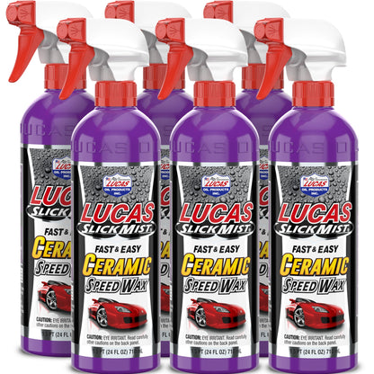 Lucas Slick Mist Ceramic Speed Wax (Case of 6)